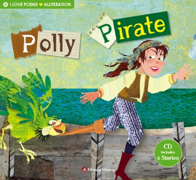 I Love Poems Set 9 Alliteration - Polly Pirate (Student Book + Work Book + Teachers Guides +Audio CD)