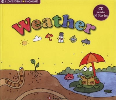 I Love Poems Set 13 Phonemes - Weather (Student Book + Work Book + Teachers Guides +Audio CD)