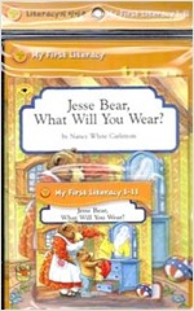 My First Literacy Level 1-11 / Jesse Bear What Will You Wear? (Paperback 1권 + Activity Book 1권 + Audio CD 1장)