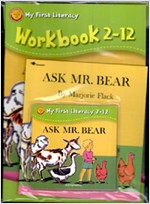 My First Literacy Level 2-12 / Ask Mr. Bear (Paperback 1권 + Activity Book 1권 + Audio CD 1장)