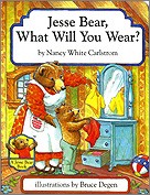 MY Little Library / Board Book 23 : Jesse Bear- What Will You Wear? (Board Book)