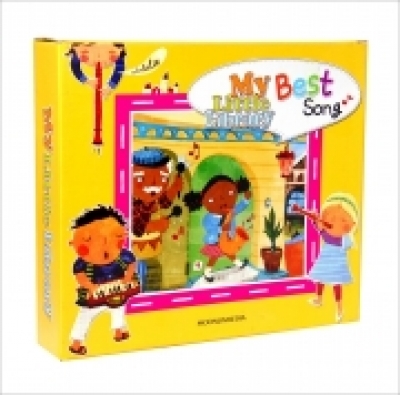 My Little Library / MLL Best Song 세트 8종 (Paperback 8권 + Audio CD 8장 + Mother Tip 1권)
