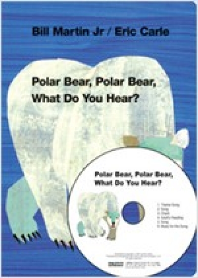 MLL Set(Book+Audio CD) Board Book-08 / Polar Bear, Polar Bear, What Do You Hear?