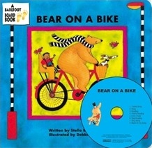 MLL Set(Book+Audio CD) Board Book-21 / Bear on a Bike