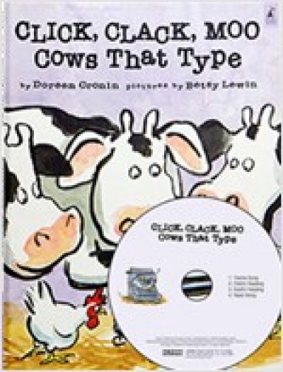 MLL Set(Book+Audio CD) 3-02 / Click, Clack, Moo Cows that Type