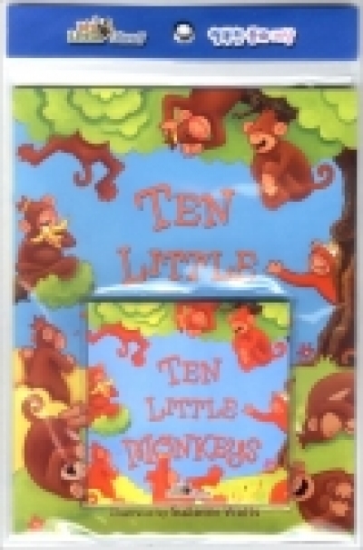 My Little Library 1-40 : Ten Little Monkeys (Paperback 1권 + Audio CD 1장 + Mother Tip 1권)
