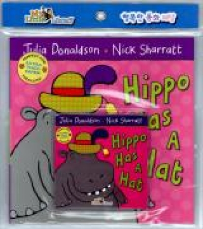 My Little Library Set (MLL) Book+Audio CD / Pre-Step - 49 / Hippo Has a Hat (Paperback 1권 + Audio CD 1장 + Mother Tip 1권)