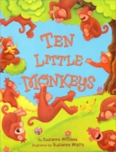 My Little Library / 1-40 : Ten Little Monkeys (Paperback)