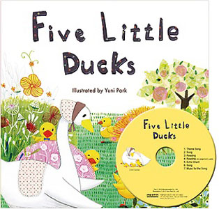 My Little Library / Step 1 Five Little Ducks (Paperback+Audio CD)
