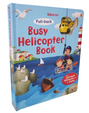 Usborne Pull-Back: Busy Helicopter (Hardcover)