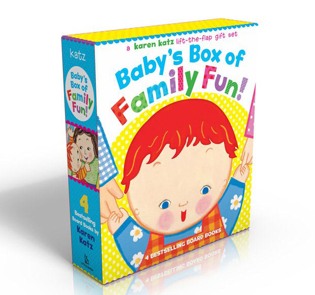 [Karen Katz] Baby s Box of Family Fun: A 4-Book Lift-the-Flap Gift Set (4 Board books) / isbn 9781416927952