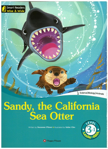 Smart Readers Wise & Wide 3-1 Sandy, the California Sea Otter isbn 9788966531622