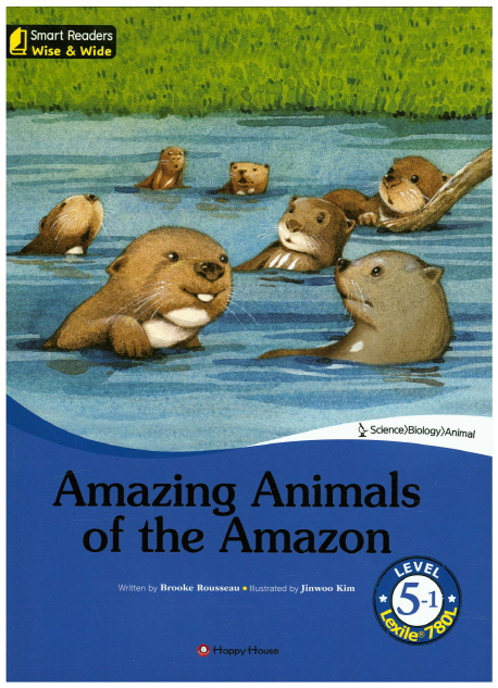Smart Readers Wise & Wide 5-1 Amazing Animals of the Amazon isbn 9788966531660