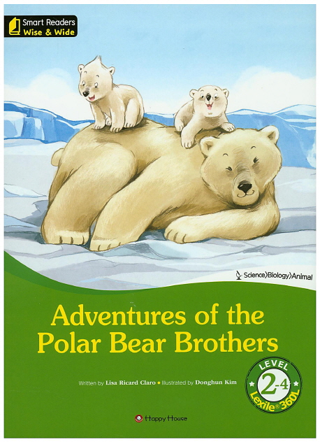 Smart Readers Wise & Wide 2-4 Adventures of the Polar Bear Brothers isbn 9788966531943