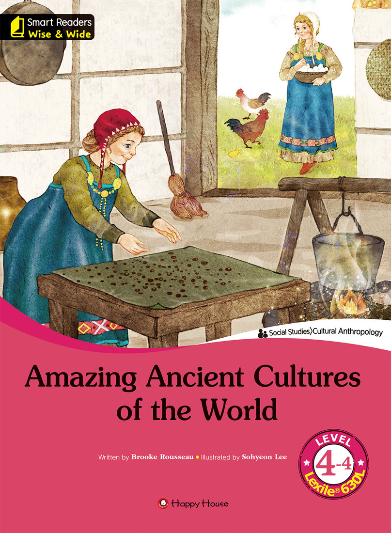 Smart Readers Wise & Wide 4-4 Amazing Ancient Cultures of the World isbn 9788966532001