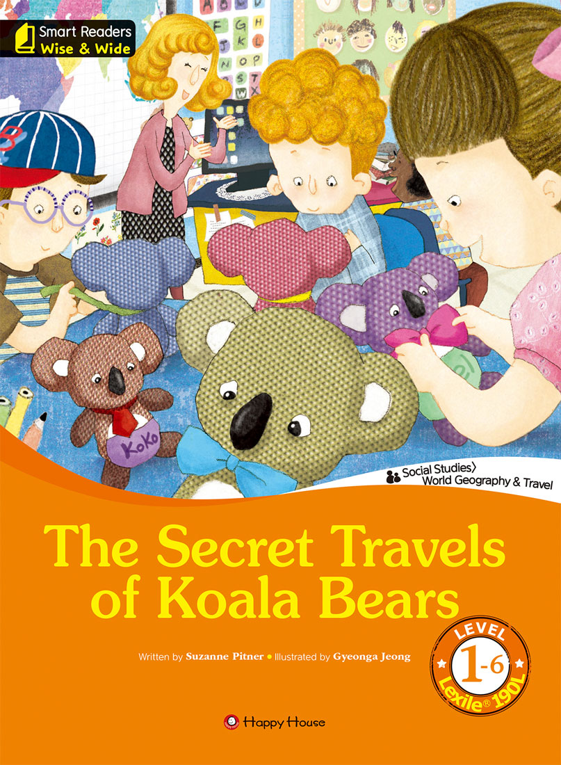 Smart Readers Wise & Wide 1-6 The Secret Travels of Koala Bears isbn 9788966532087