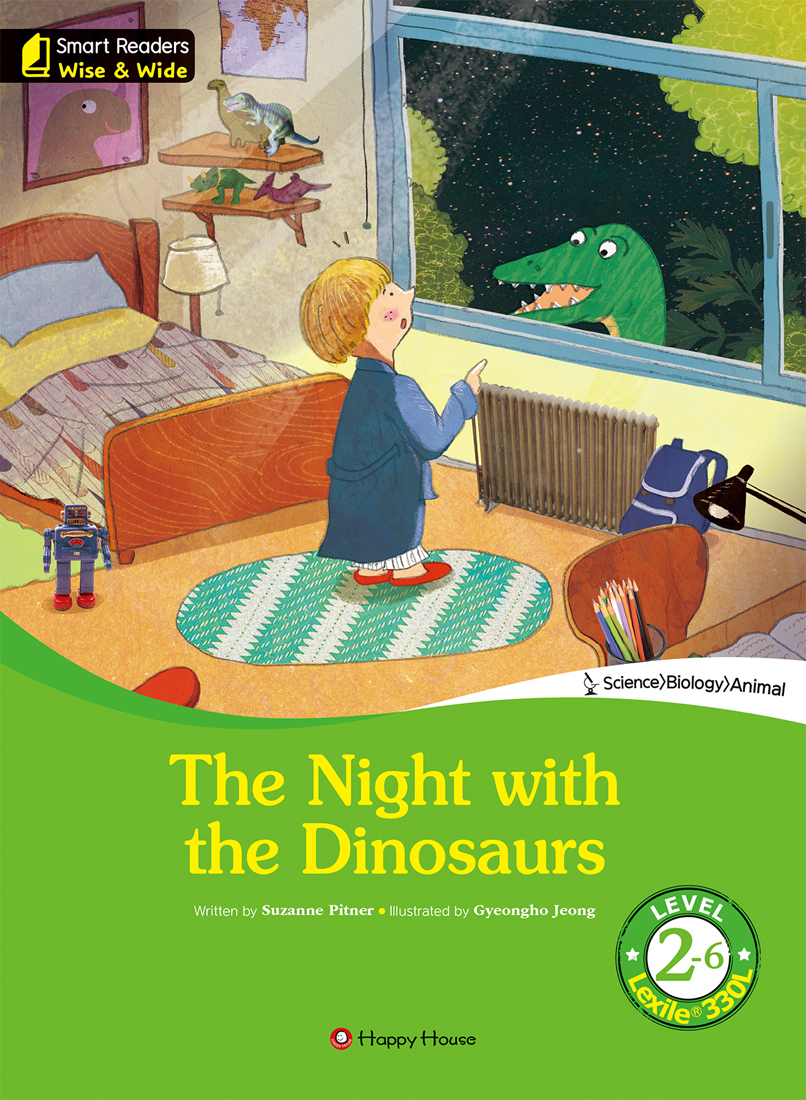 Smart Readers Wise & Wide 2-6 The Night with the Dinosaurs isbn 9788966532148
