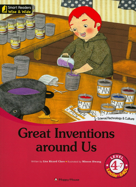 Smart Readers Wise & Wide 4-7 Great Inventions around Us isbn 9788966532933