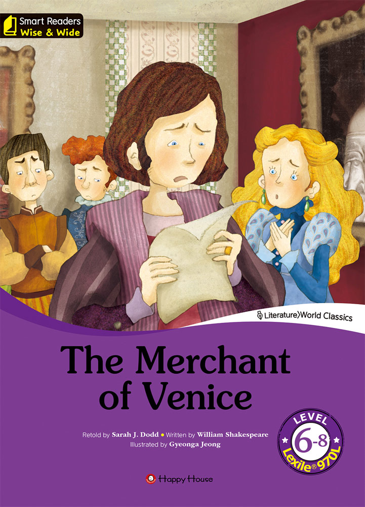 Smart Readers Wise & Wide 6-8 The Merchant of Venice isbn 9788966534999