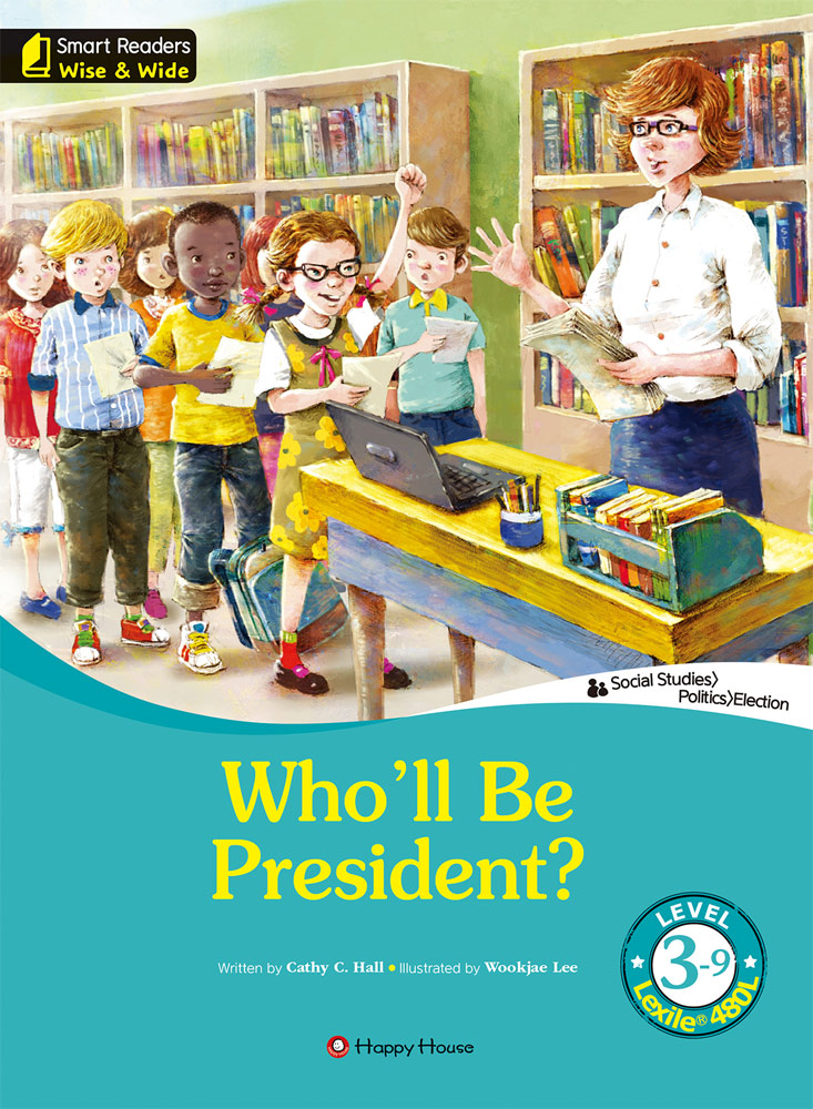 Smart Readers Wise & Wide 3-9 Who’ll Be President? isbn 9788966535095
