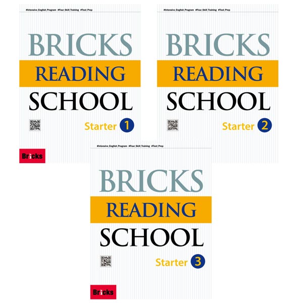 Bricks Reading School Starter 1 2 3 Full Set