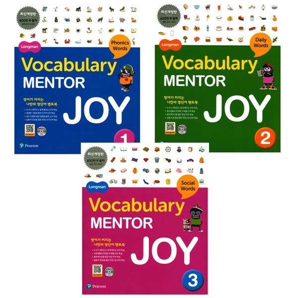 Longman Vocabulary Mentor Joy 1 2 3 Full Set