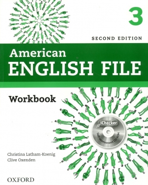 American English File 3 Workbook with iChecker isbn 9780194776417