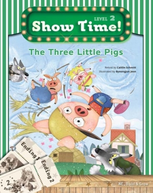 Show Time! Level 2 The Three Little Pigs 세트 isbn 9791125317395