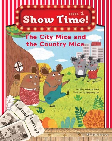 Show Time! Level 1 The City Mice and the Country Mice Student Book+CD isbn 9791125317432