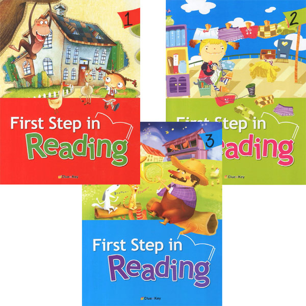 First Step in Reading 1 2 3 Full Set
