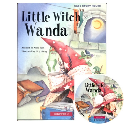 Easy Story House Beginner 2 Little Witch Wanda Set (Book+ActivityBook+AudioCD)