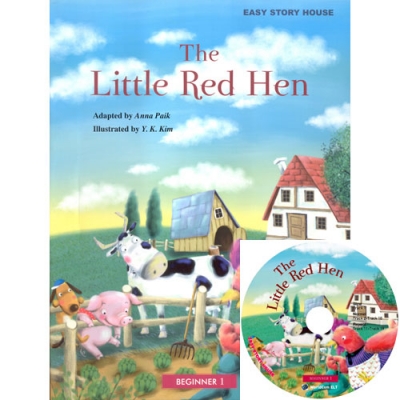 Easy Story House Beginner 1 The Little Red Hen Set (Book+ActivityBook+AudioCD)