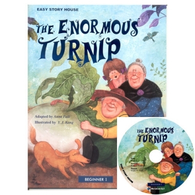 Easy Story House Beginner 1 The Enormous Turnip Set (Book+ActivityBook+AudioCD)