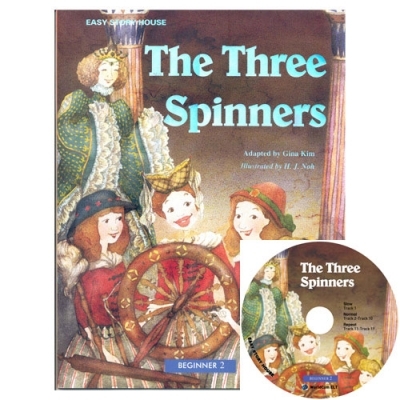 Easy Story House Beginner 2 The Three Spinners Set (Book+ActivityBook+AudioCD)