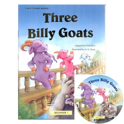 Easy Story House Beginner 1 Three Billy Goats Set (Book+ActivityBook+AudioCD)