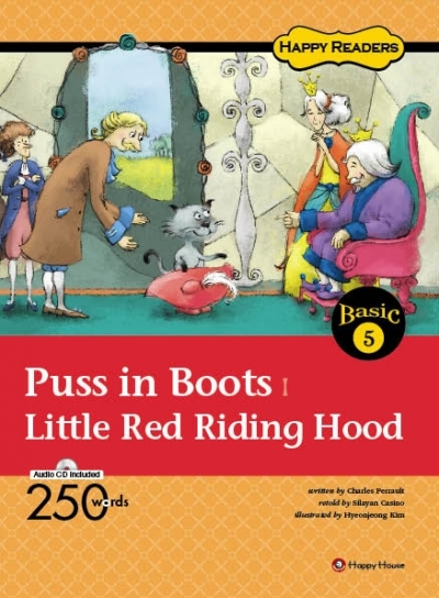 Happy Readers Basic 5 Puss in Boots / Little Red Riding Hood