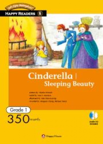 Happy Readers / Level 1 : Cinderella, Sleeping Beauty (Book 1권 + CD 1장)