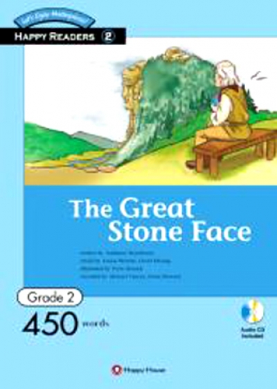 Happy Readers / Grade 2-2 / The Great Stone Face 450 words / Book+AudioCD