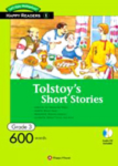 Happy Readers / Grade 3-1 / Tolstoy s Short Stories 600 words / Book+AudioCD