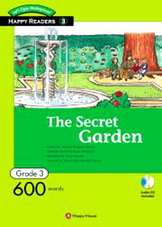 Happy Readers / Grade 3-3 / The Secret Garden 600 words / Book+AudioCD