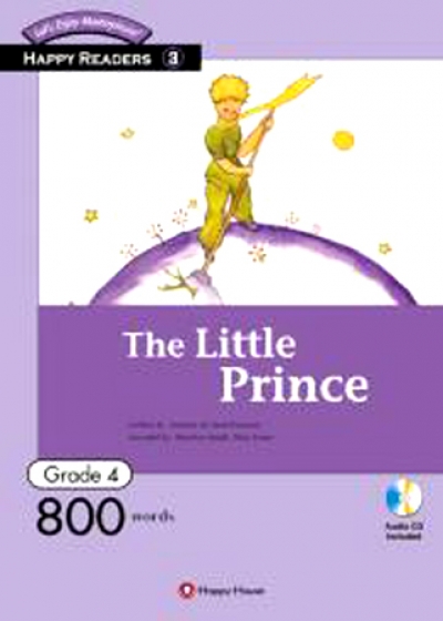 Happy Readers / Grade 4-3 / The Little Prince 800 words / Book+AudioCD
