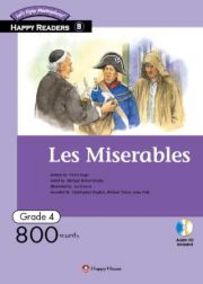Happy Readers / Level 4 : Les Miserables (Book 1권 + CD 1장)