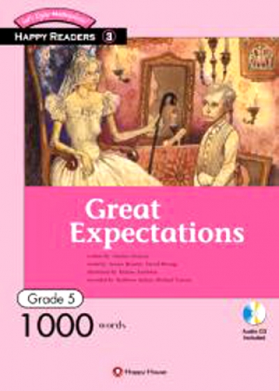 Happy Readers / Grade 5-3 / Great Expectations 1000 words / Book+AudioCD