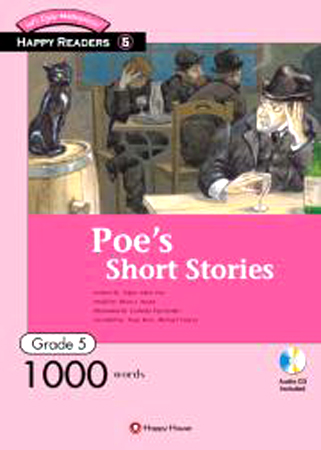 Happy Readers / Grade 5-5 / Poe s Short Stories 1000 words / Book+AudioCD