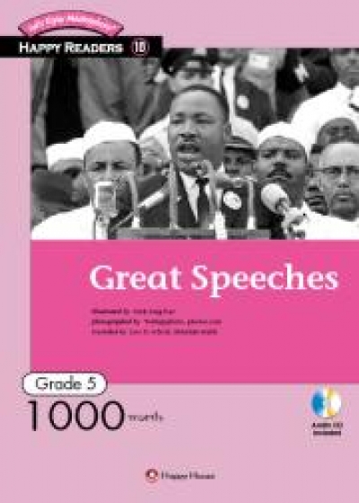 Happy Readers / Level 5 : Great Speeches (Book 1권 + CD 1장)
