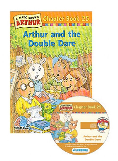 An Arthur Chapter Book 25 : Arthur and the Double Dare (Book+CD Set) Paperback, Audio CD 1 포함