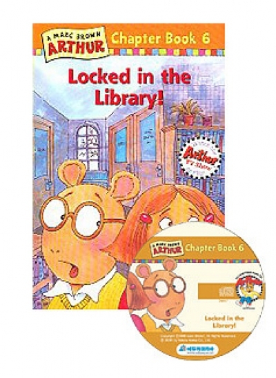 An Arthur Chapter Book 6 : Arthur Locked in the Library! (Book+CD Set) Paperback, Audio CD 1 포함