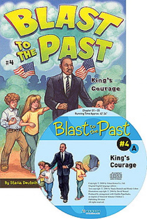 Blast to the Past 4.Kings Courage(Book+CD)