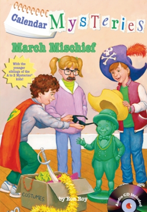 Calendar Mysteries #3 March Mischief (Paperback+CD)