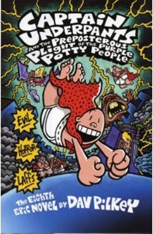 Captain Underpants And The Preposterous Plight Of The Purple Potty People / Book / isbn 9780439376143